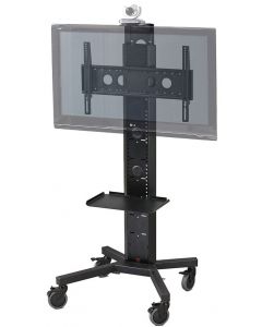 Mobile Display Stand for Single Monitors