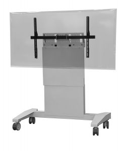 Heavy Duty Mobile Lift Stand For Single/Dual Monitors